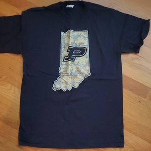 Purdue tshirt in camo Indiana